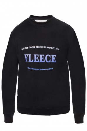Sweatshirt with a printed inscription and logo, zdjęcie 1 Sweatshirt with a printed inscription and logo od Golden Goose
